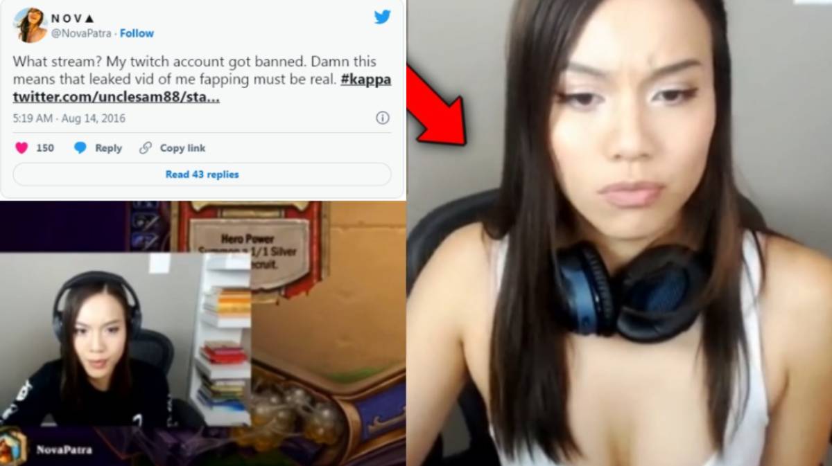 Leaked Famous Girl Nova Patra Got Banned on Twitch Fapping on Streaming Viral Twitter and TikTok