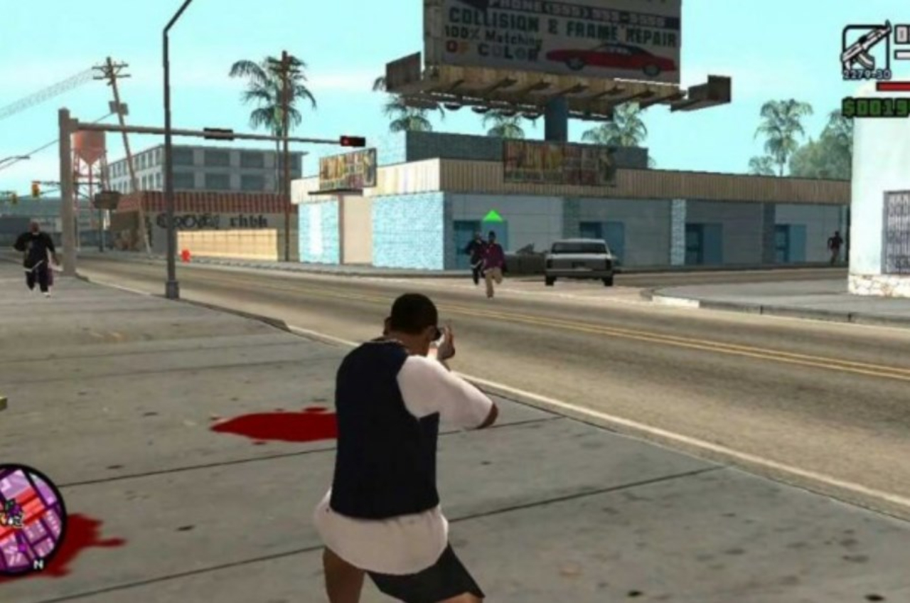 6 Tips Menang Perang Geng dalam Game GTA San Andreas