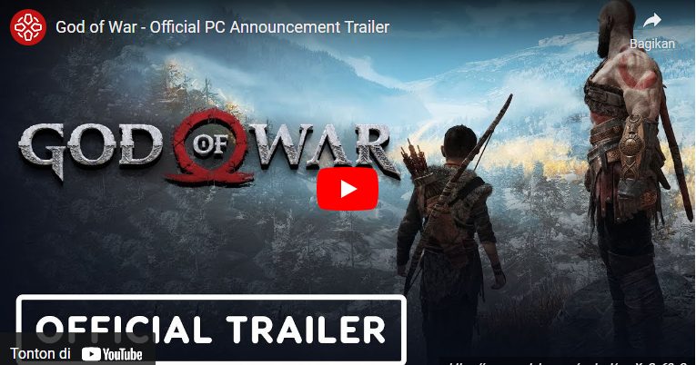 2. Kamu bisa membeli God of War 2018 untuk PC di Steam atau Epic Games Store