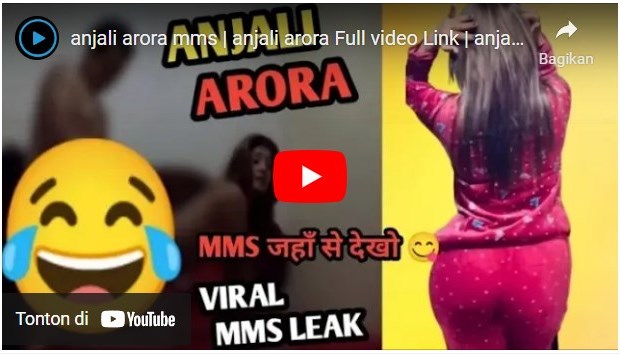 (Update) New Link of Anjali Arora Video Viral MMS Leak 15 Minute on Twitter
