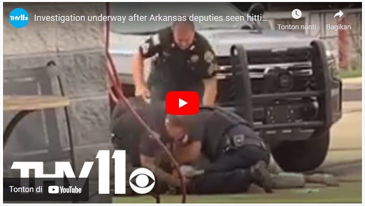 Watch Original Link Footage Arkansas Police Video Beating in Crawford County