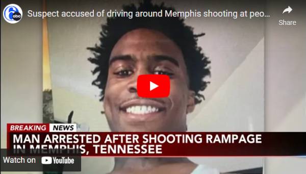 Ezekiel Kelly Video Suspect accused of Driving Around Memphis Shooting