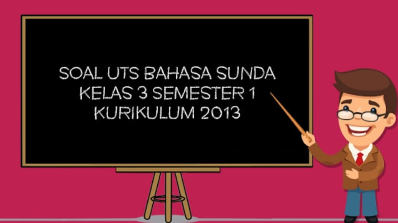 Soal PTS/UTS Bahasa Sunda Kelas 3 SD/MI Semester 1 Tahun 2022