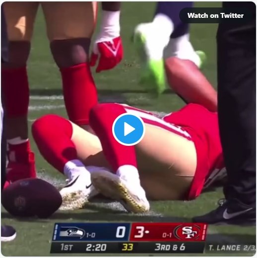 Trey Lance Injury viral videos leaked on social media