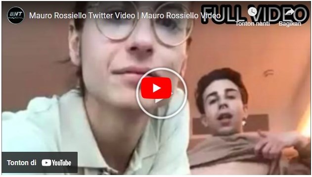 Link Video Viral Mauro rossiello twitter Video Trapelato xvfir3storm